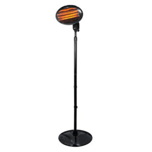 Beper P203PAN002 Terrassevarmer med Termostat (2000W) Sort