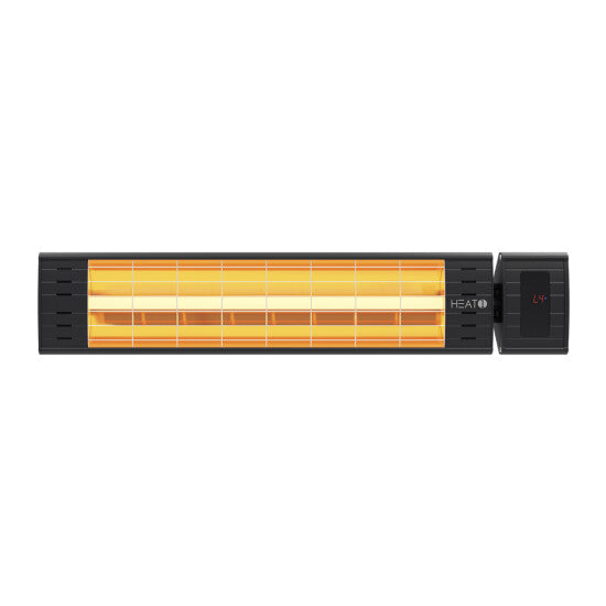 HEAT1 eco pro-line vægmodel 2300W sort