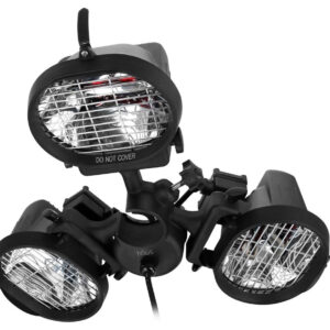 Haws Terrassevarmer til Parasol, 3 Lamper - 1500W - Sort
