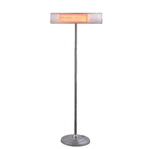 Hortus - Terrassevarmer 1500W gulvmodel, grå