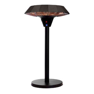 Hortus Terrassevarmer - Bord med Remote 2000W (Halogen) Sort