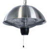 Hortus Terrassevarmer Ø42cm - Loft 600/1500W (Halogen) Sølv