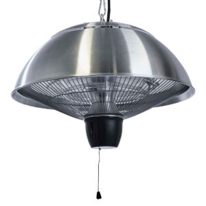 Hortus Terrassevarmer Ø42cm - Loft 600/1500W (Halogen) Sølv