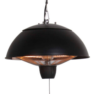 Hortus Terrassevarmer Ø42cm - Loft 600/1500W (Halogen) Sort