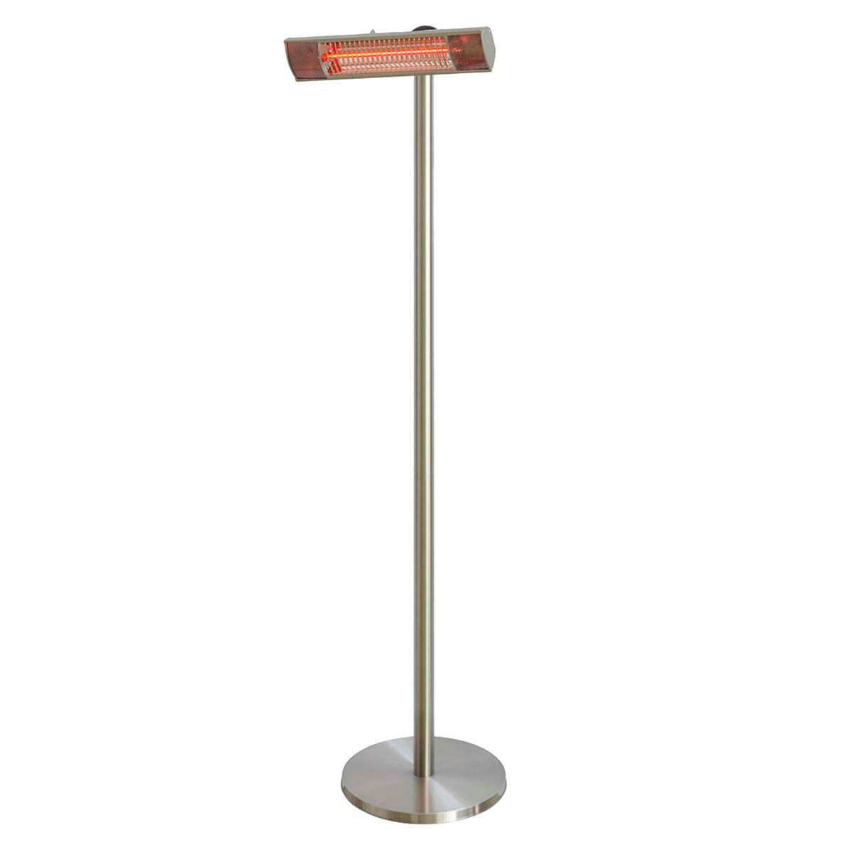 Hortus Terrassevarmer gulvmodel 1500W (Gold Tube) Sølv