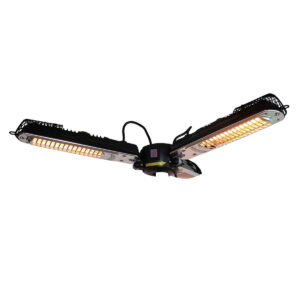 Hortus Terrassevarmer til parasol 2000W (Halogen) Sort