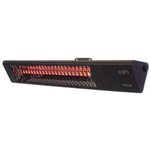 Sunred PRO25W-SMART Triangle Dark Smart Terrassevarmer t/Væg (2500W) Sort