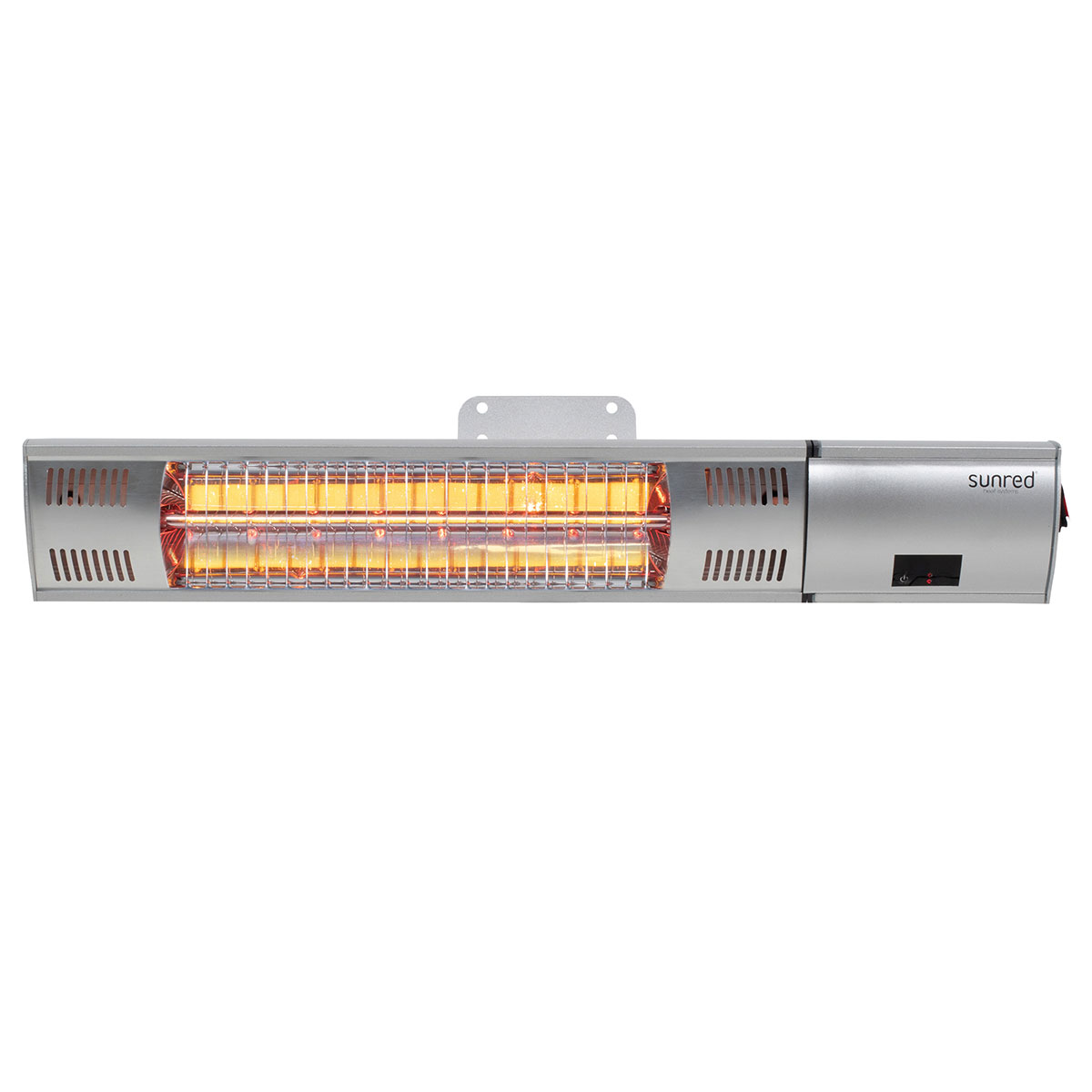 Sunred RD-SILVER-2000W Ultra Terrassevarmer t/Væg (2000W) Sølv
