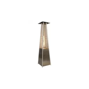 Terrassevarmer Gas Lux Rustfri