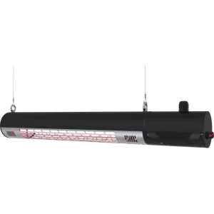 Terrassevarmer Vægmodel 1500 W Remote Gt - Sort