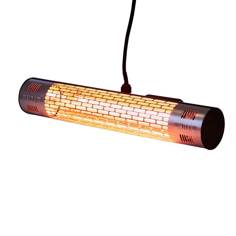 Terrassevarmer vægmodel 1500W, GT - Sort