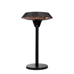 Hortus - Terrassevarmer bordmodel UFO 800/1200/2000 W, HA, sort