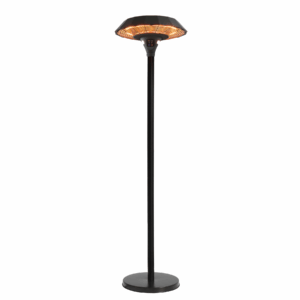Hortus - Terrassevarmer gulvmodel UFO 800/1200/2000 W, HA, med fjernbetjening, sort