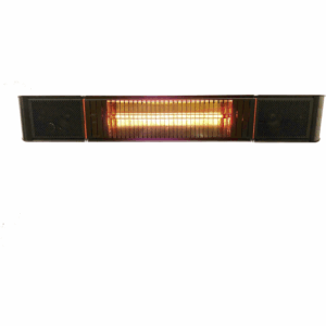 Heat1 Eco pro-line terrassevarmer, infrarød, bluetooth, 2000W, sort
