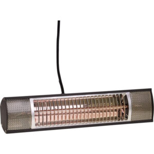Hortus infrarød terrassevarmer, 1500W, sort